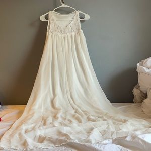 Maxi Length Vintage Night Gown